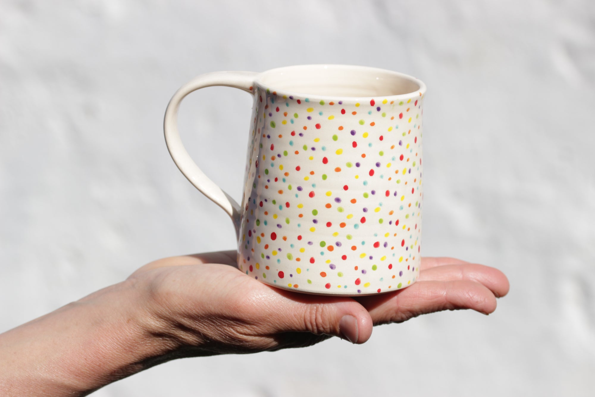 Large Cup, Speckled