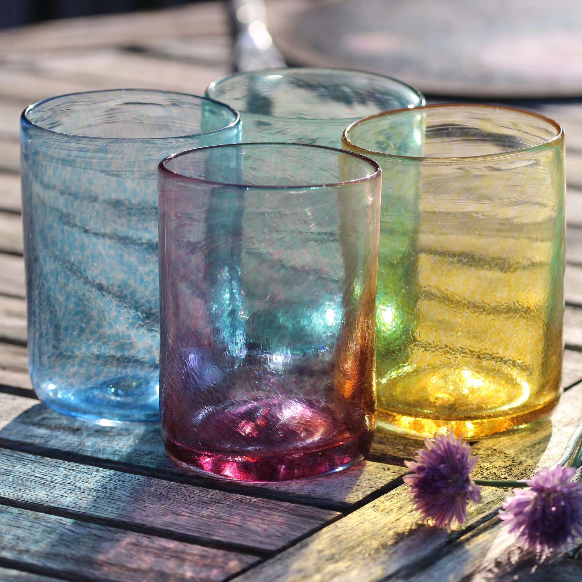 Rainbow Beakers, Jerpoint Glass