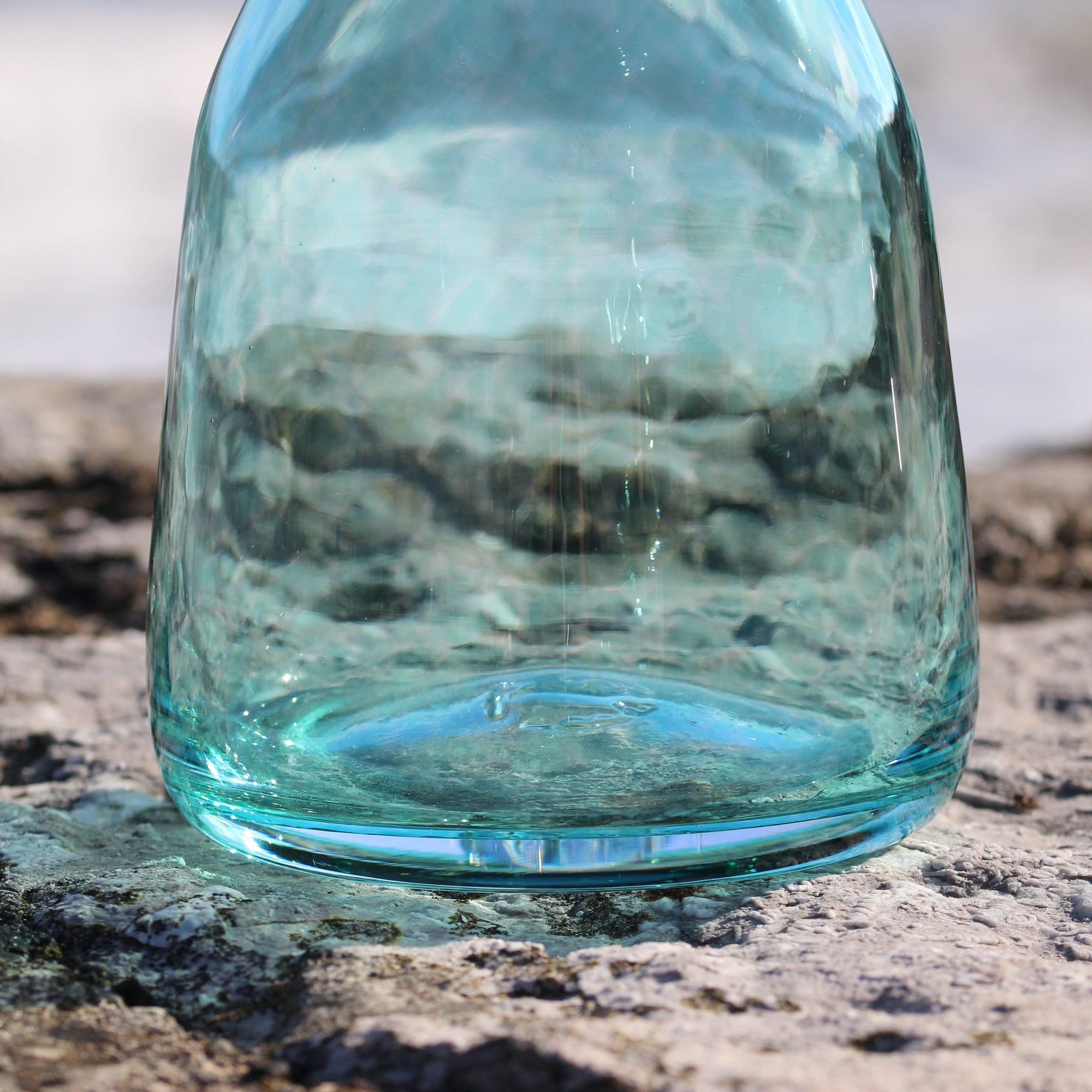 Rainbow Carafe, Green, Jerpoint Glass