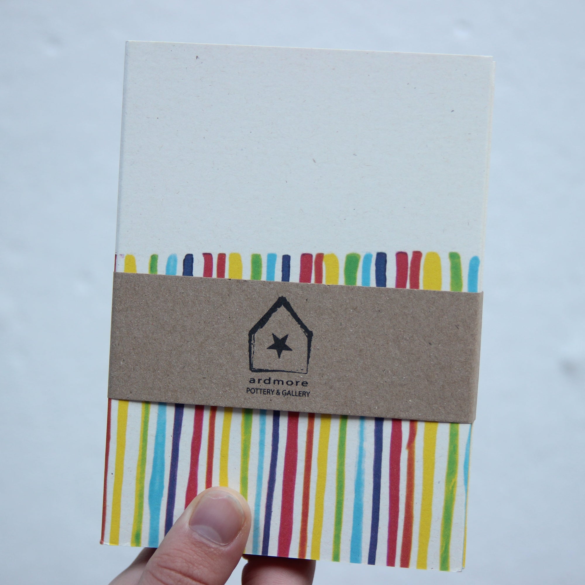 Notebook, Rainbow Stripe, Badly Made Books