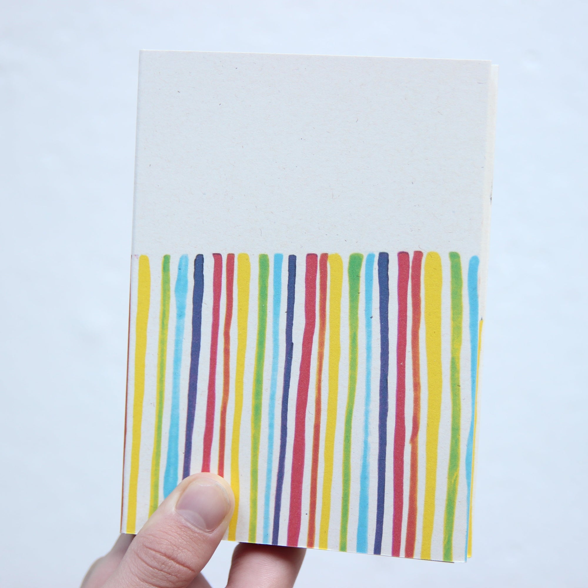 Notebook, Rainbow Stripe, Badly Made Books