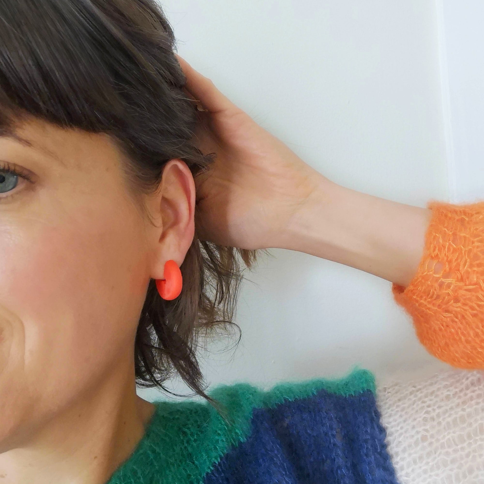 Poppy Mini Hoops, Studio Canty