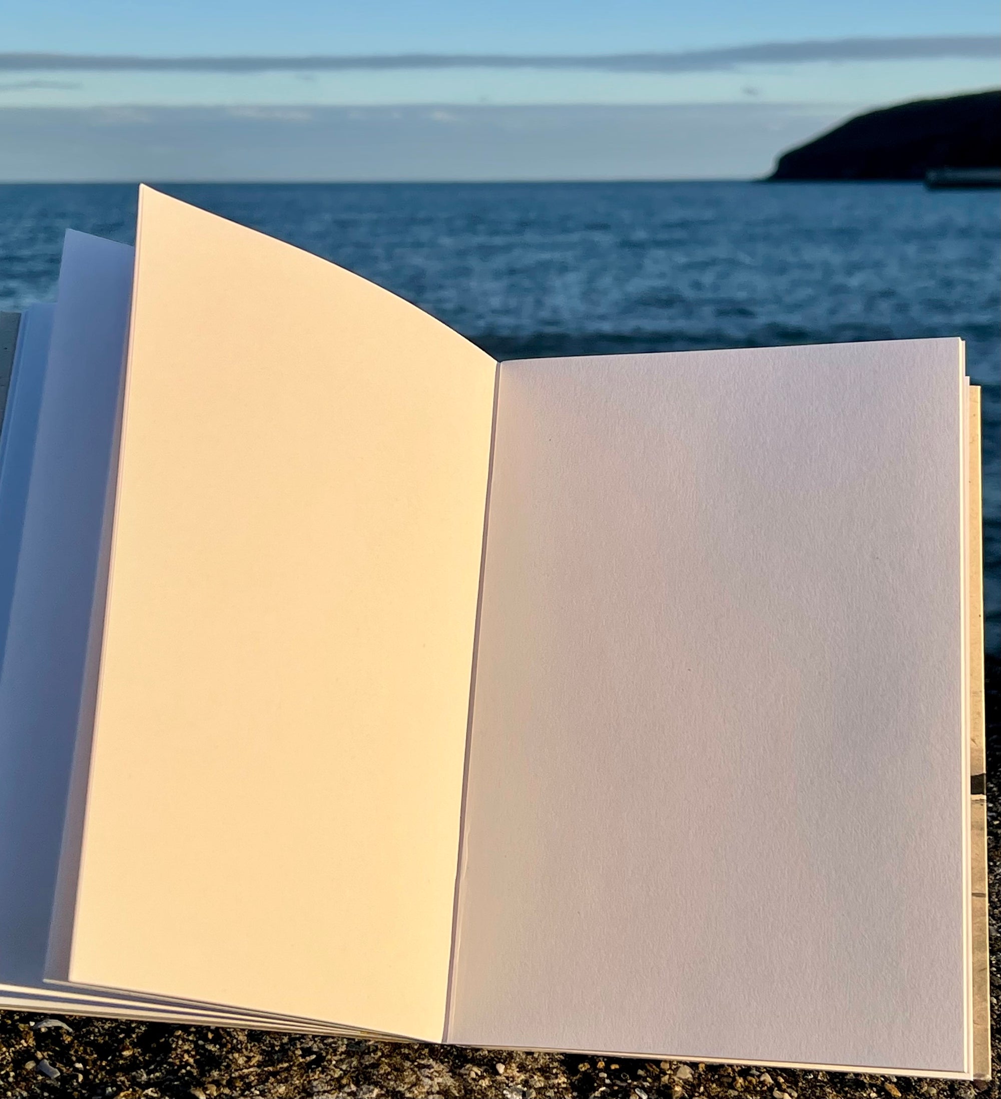Notebook, Ardmore Beach, Badly Made Books