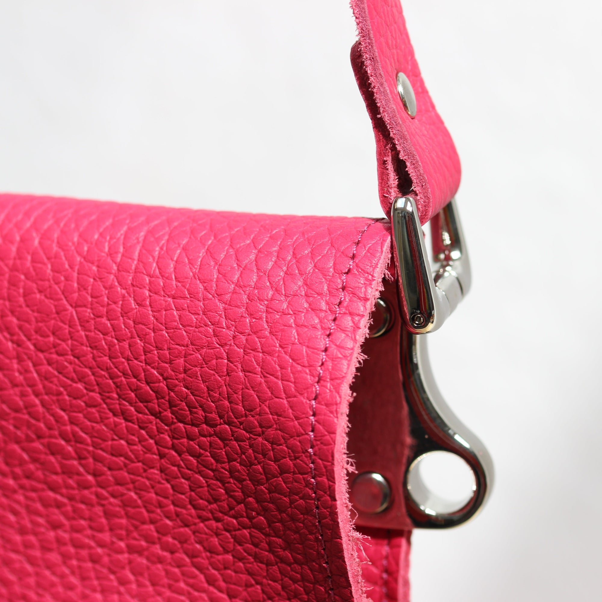 Minimalist Bag, Pink, Feene Leather