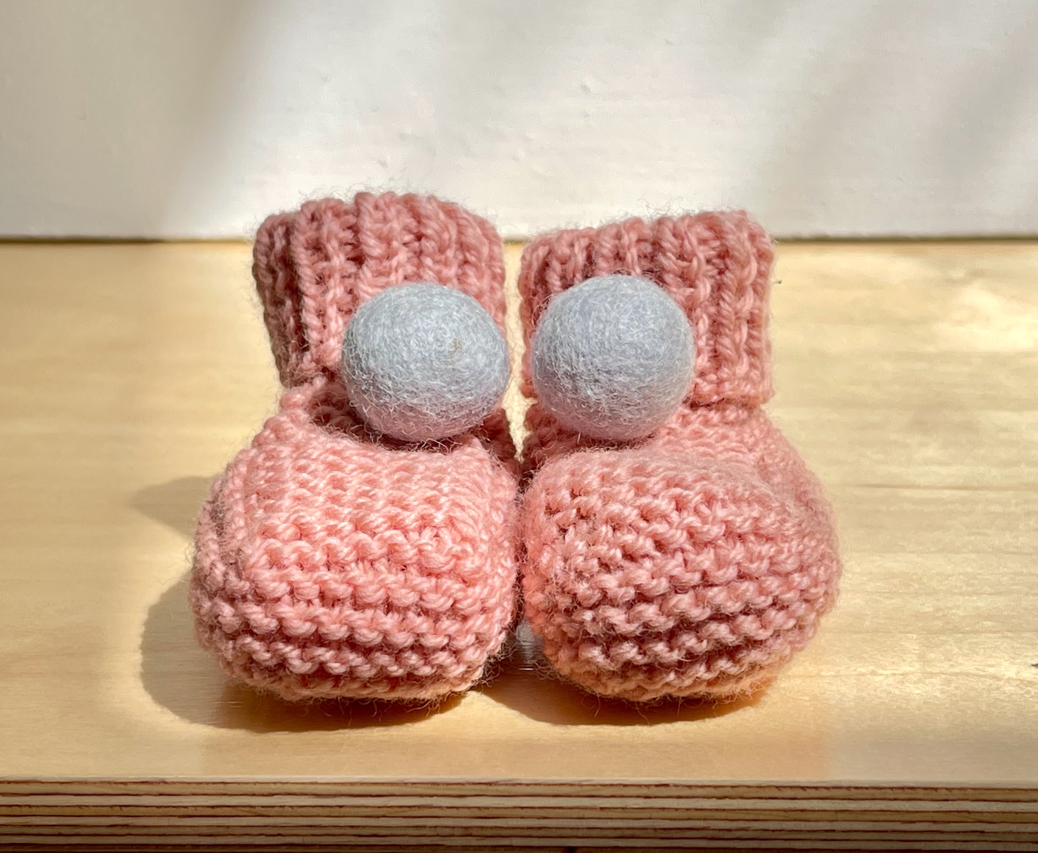 Bootie socks with outlet pom poms