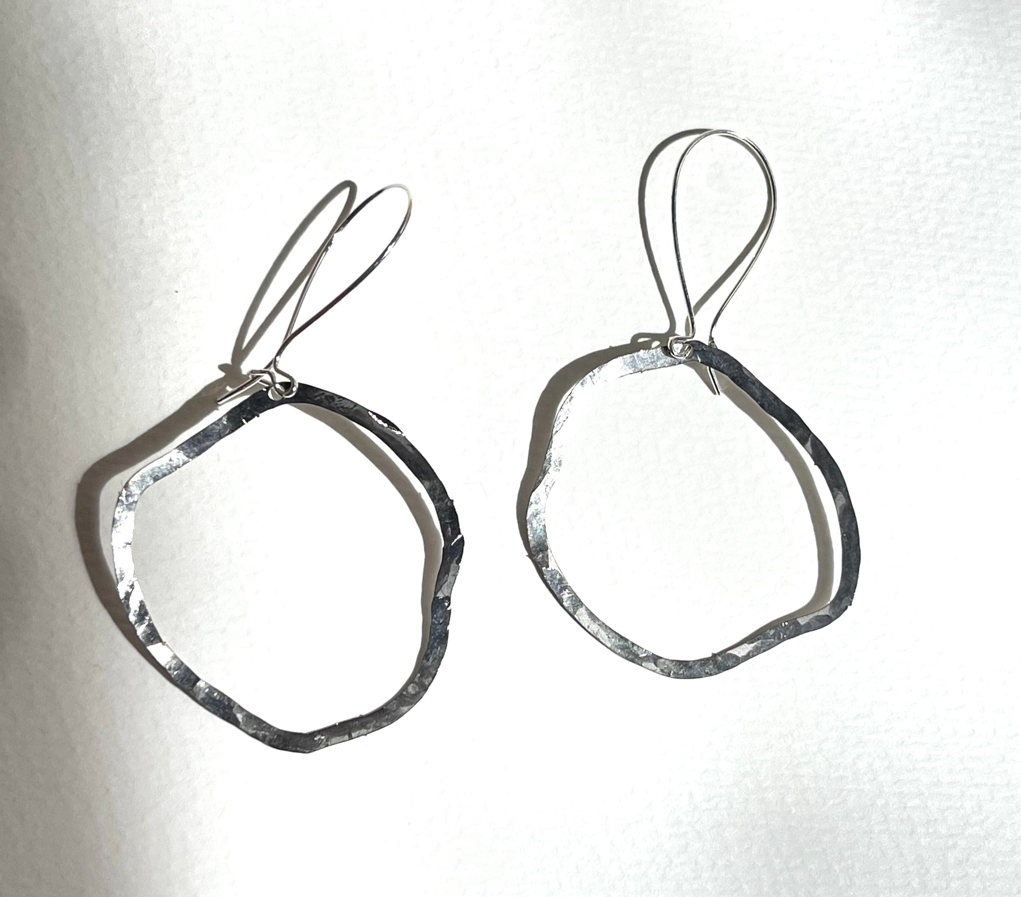 Pipa Earrings, Aluminium, Daki Daki