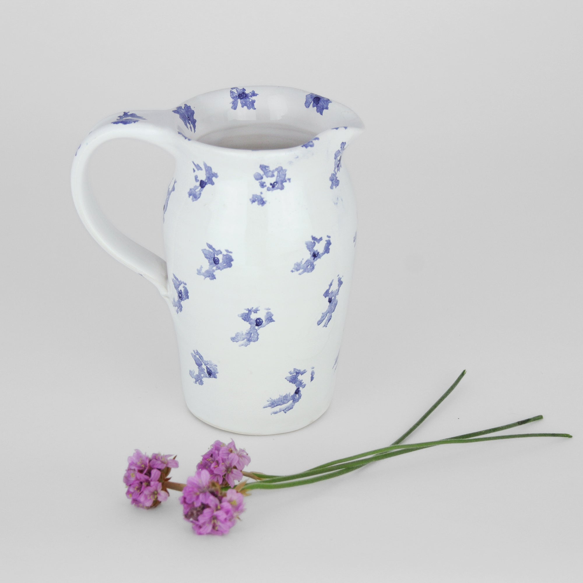 Small Jug, Traditional Blue Sponged, Ardmore Pottery