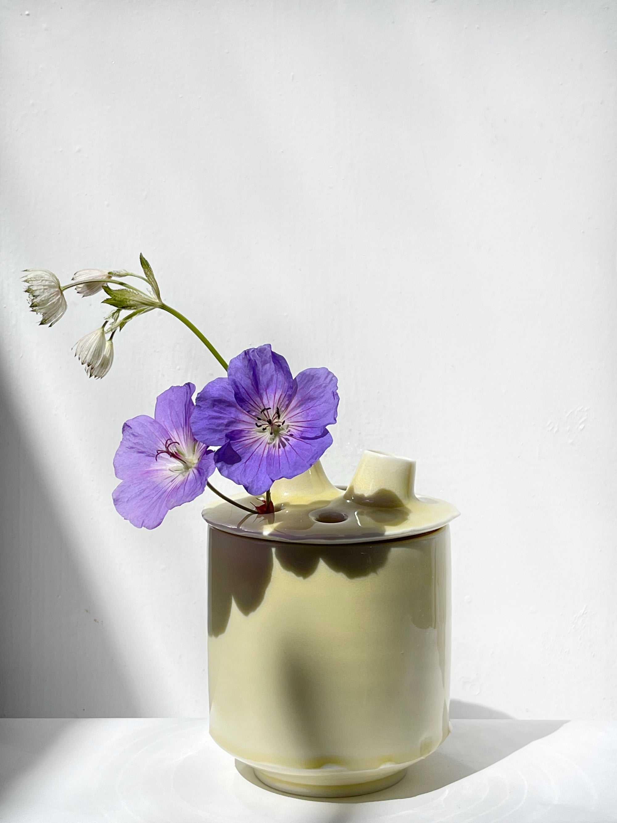 Sprout Vase, Yellow, Lydia Smith Ceramics