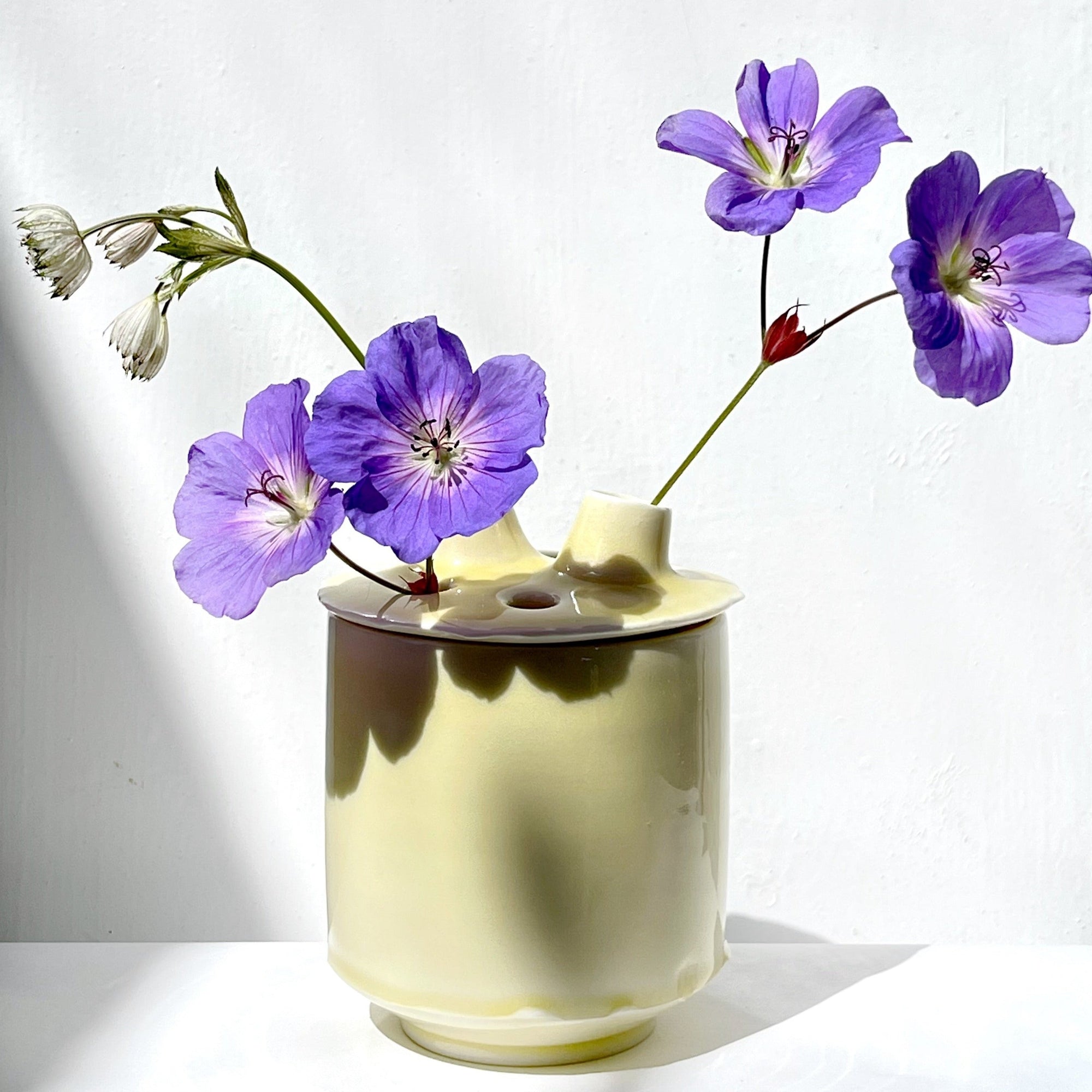 Sprout Vase, Yellow, Lydia Smith Ceramics